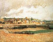 Camille Pissarro Fishing port oil painting artist